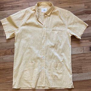La Paz Castro Men's Button Up Shirt Medium Made in Portugal